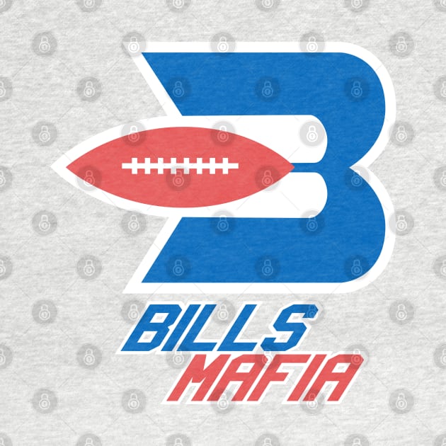 Bills Mafia Braves Logo by Carl Cordes